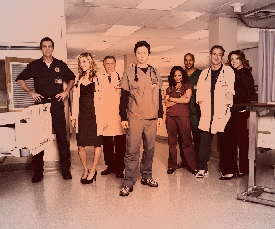 Герои сериала Клиника обои