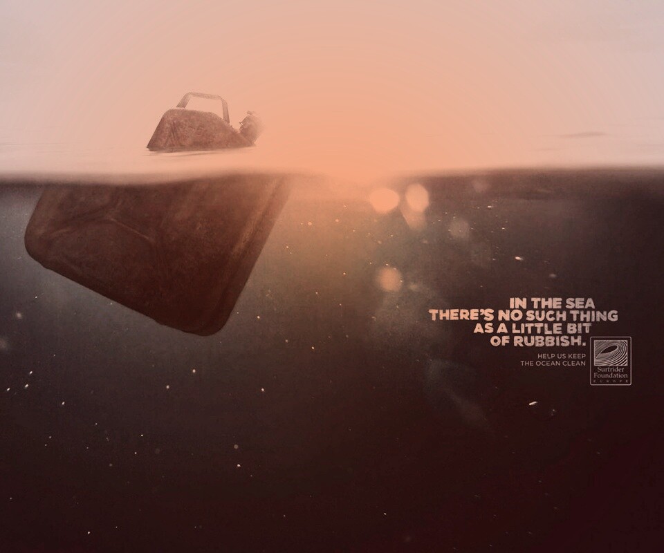 Не бывает "немного" мусора обои