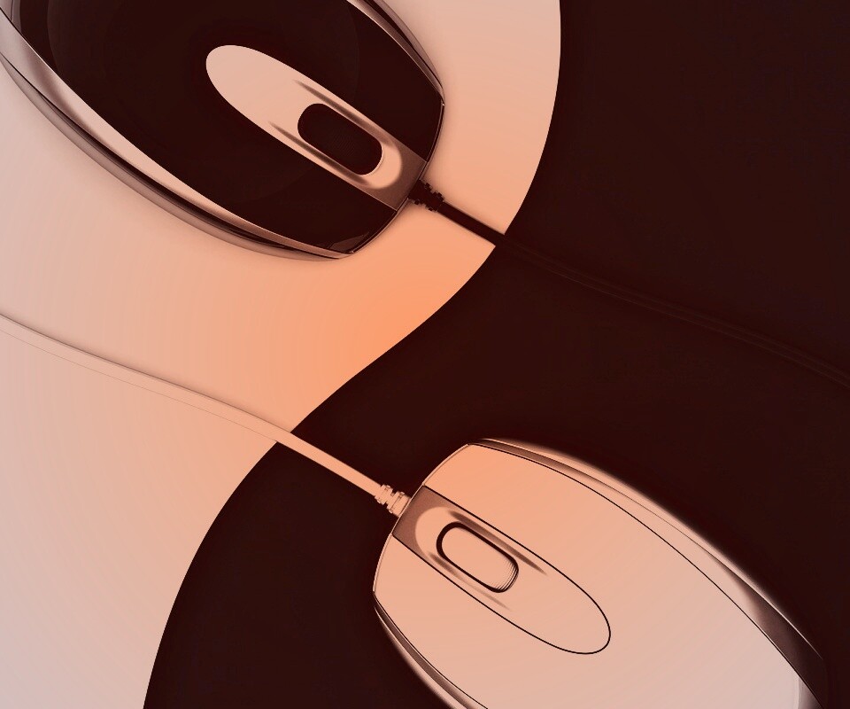 Инь Янь мышки обои