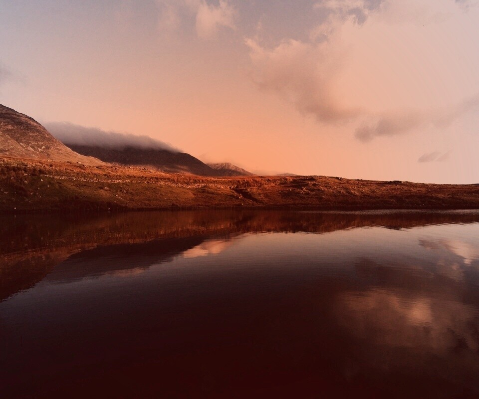 Зеркальное озеро обои