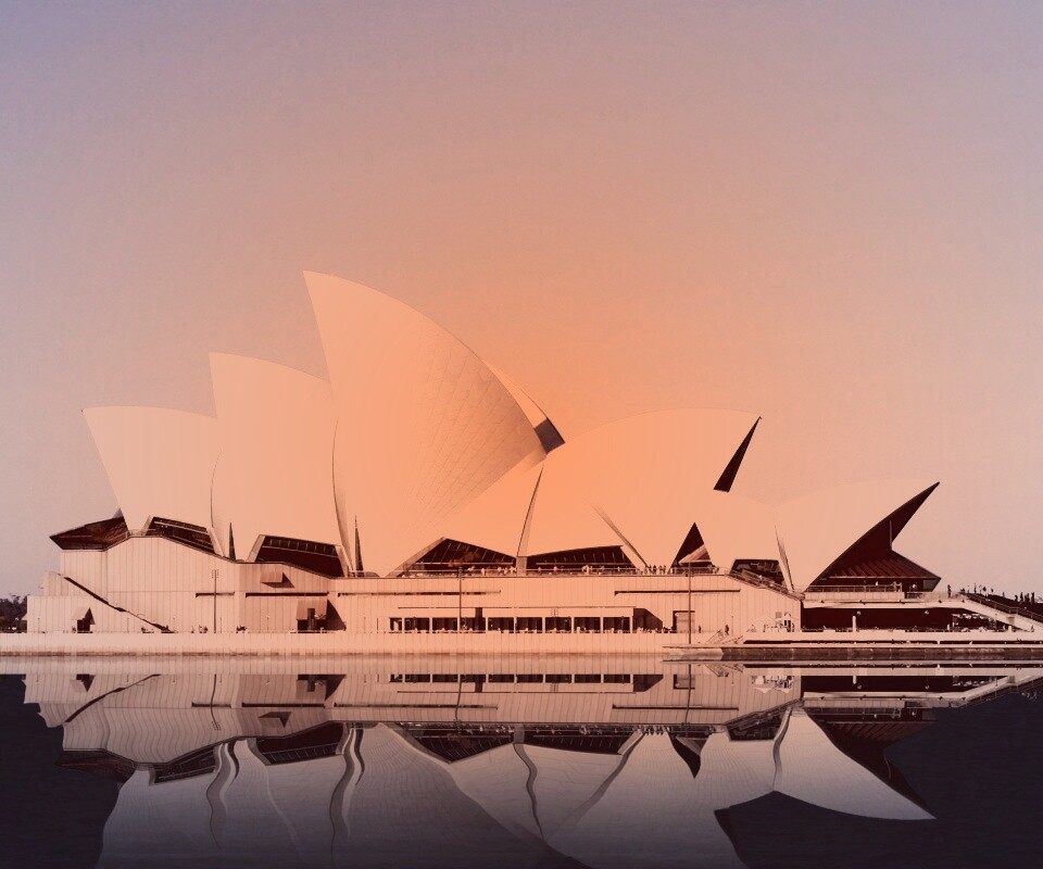 Сиднейский зал оперы обои