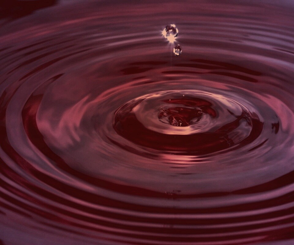 Красный дождь обои