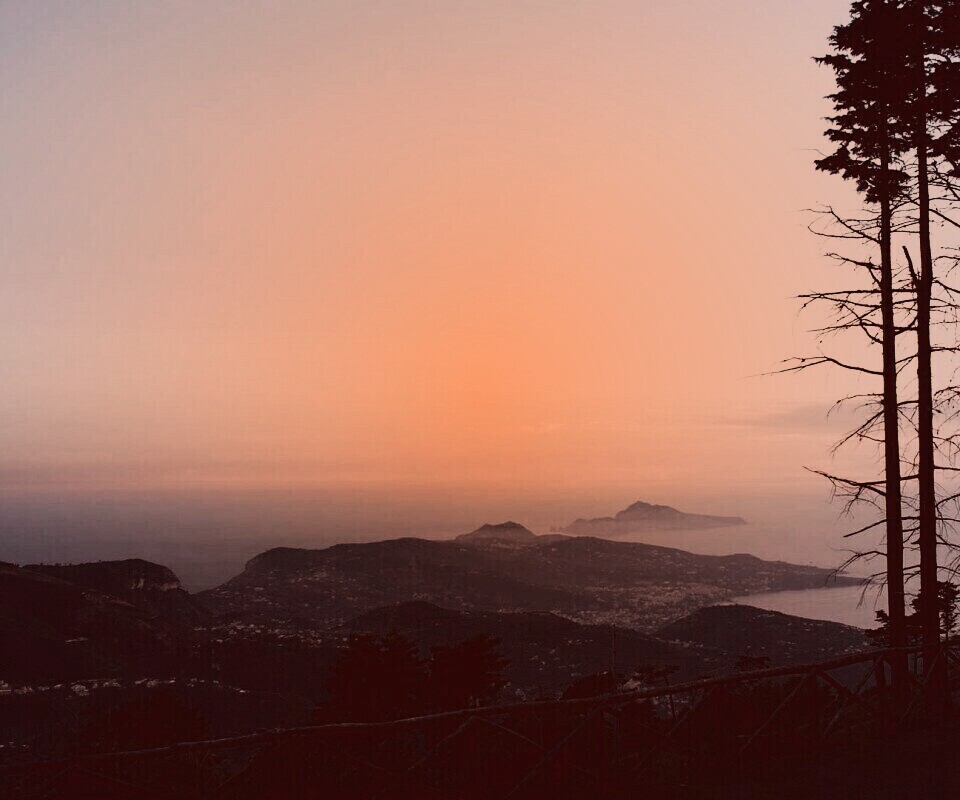 Вид на море обои