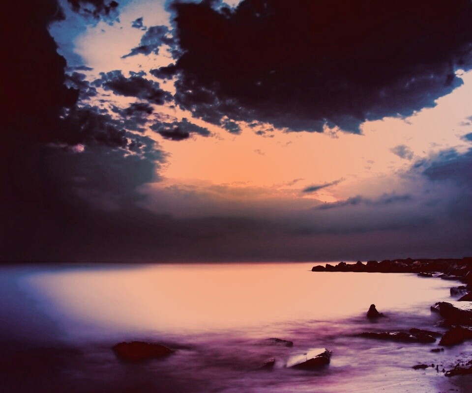 Загадочный свет обои