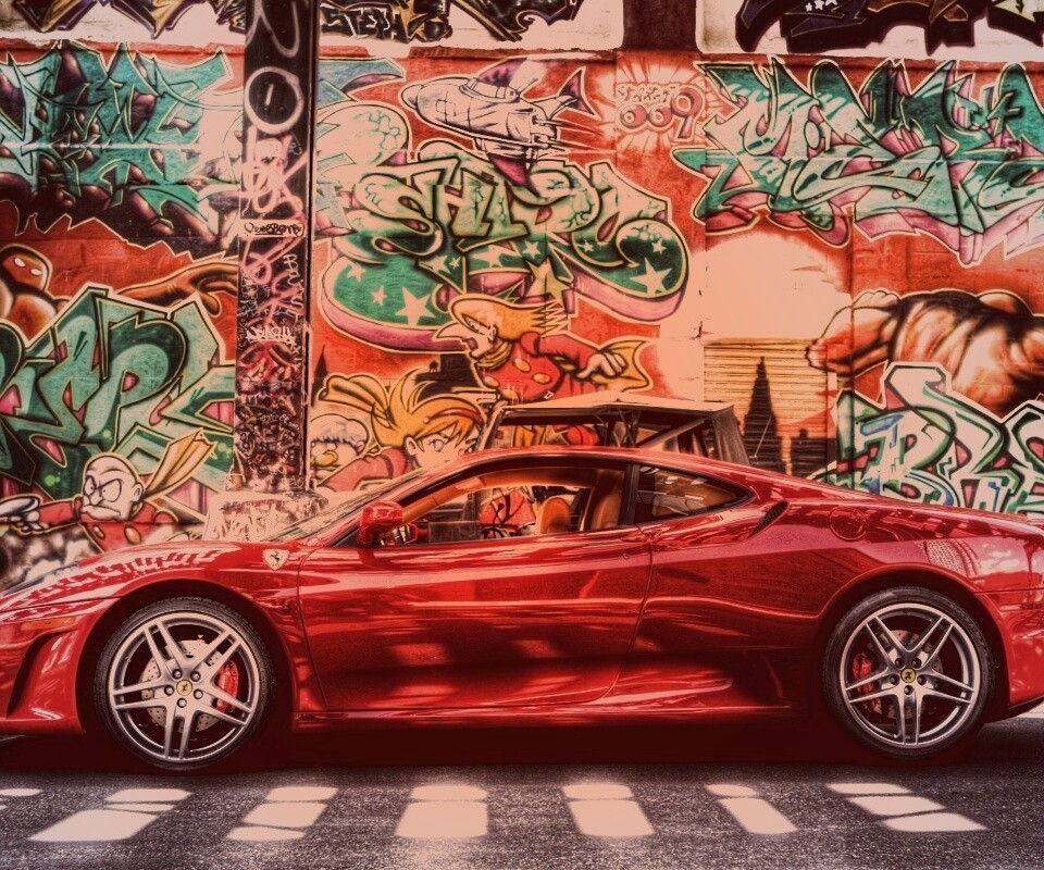 Роскошный Ferrari обои