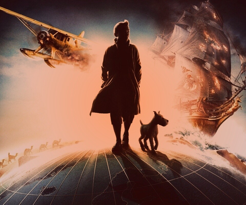 Приключение Тинтина обои