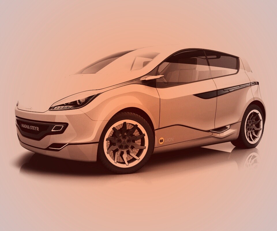 Концепт хэтчбека обои