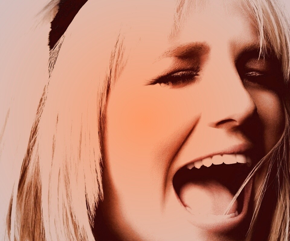 Смеющаяся Бритни обои