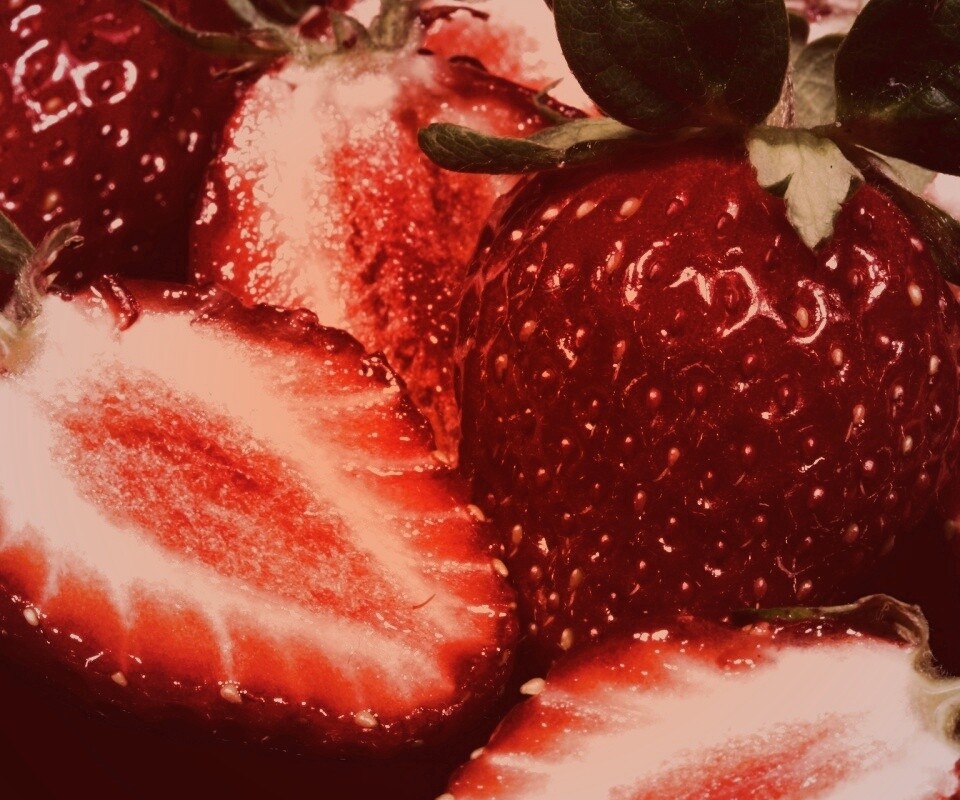 Клубника обои