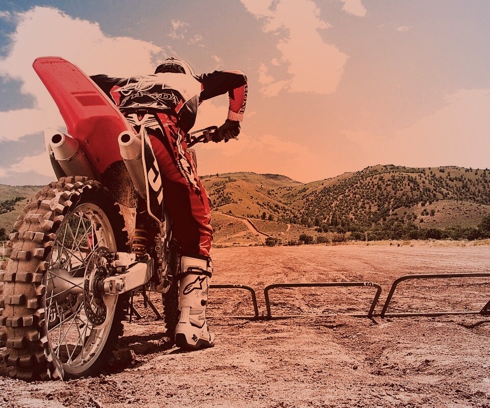 Спортивный мотоцикл обои