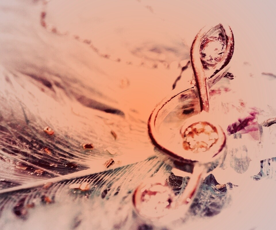 Скрипичный ключик обои