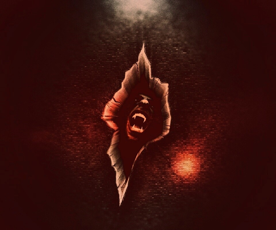 Монстр из ращелины обои