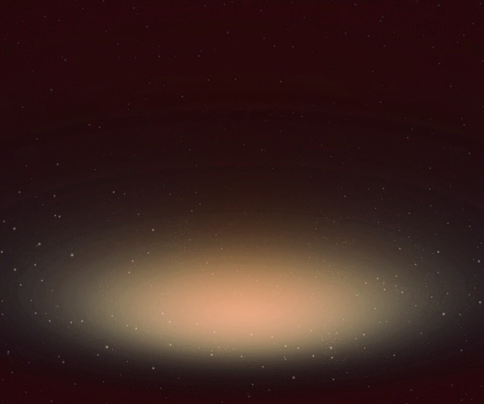 Свечение в ночном небе обои