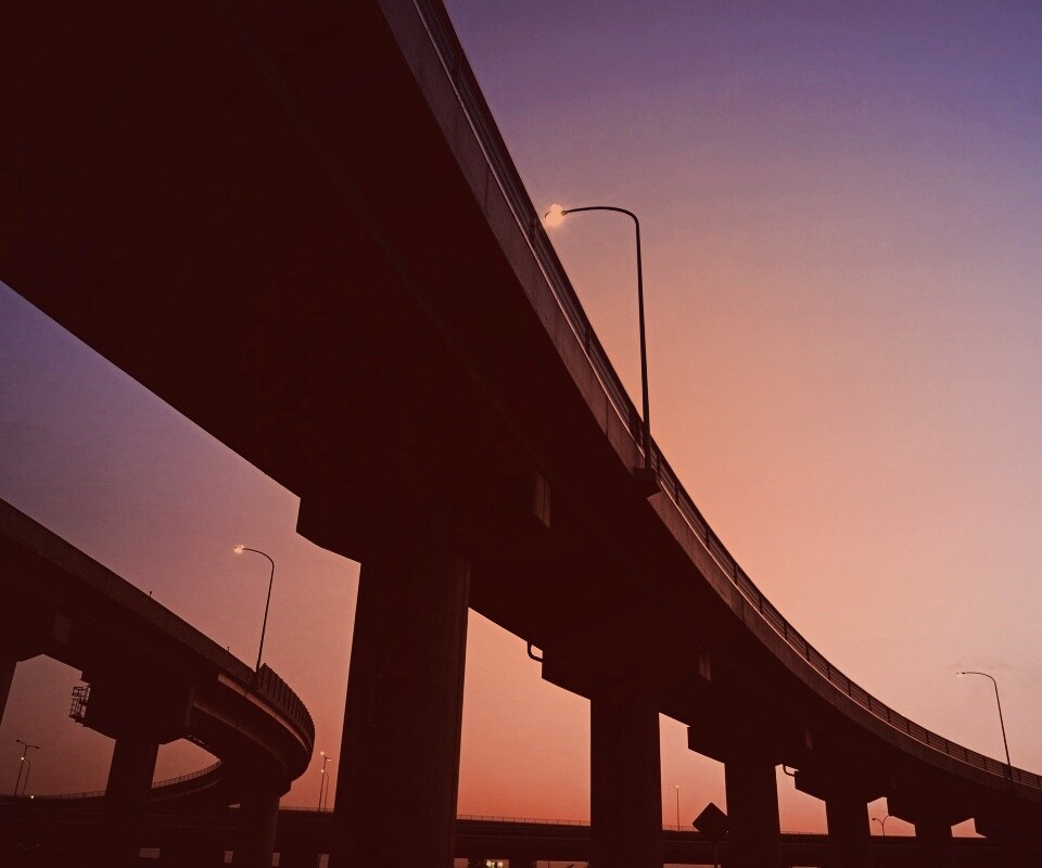 Дорожная развязка обои