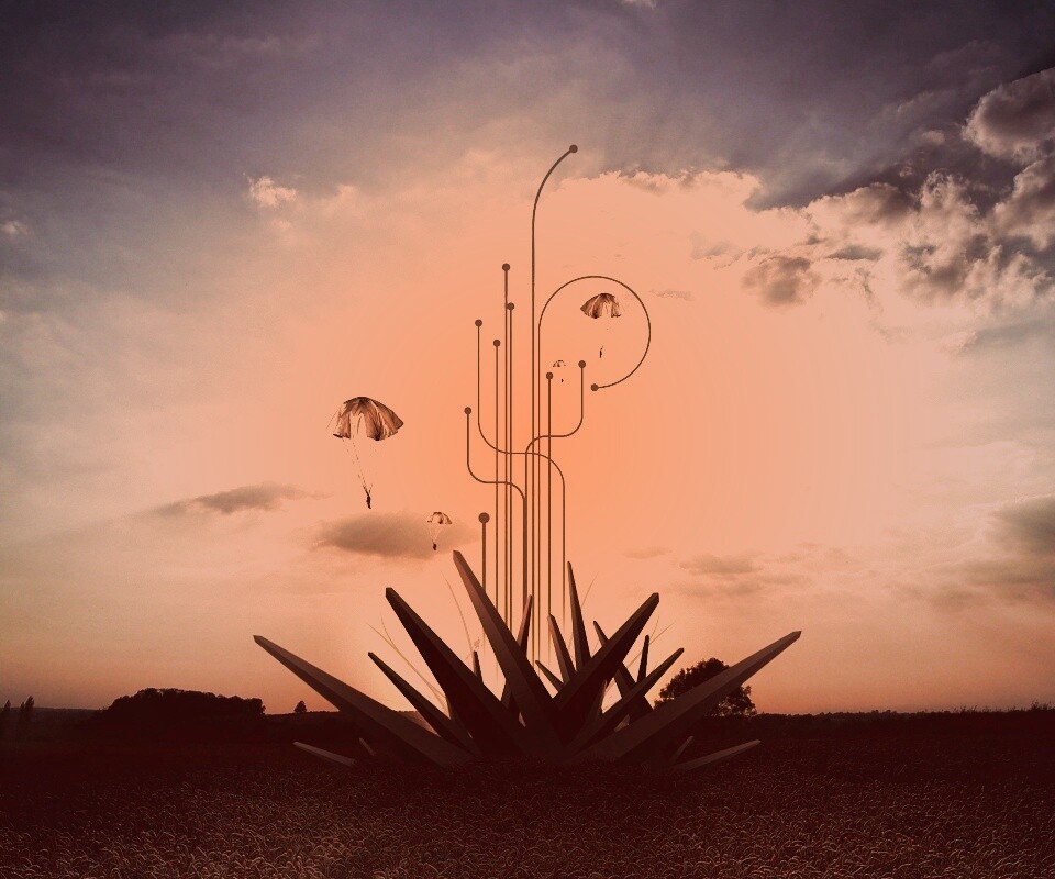 Абстрактный взрыв в настоящем мире обои