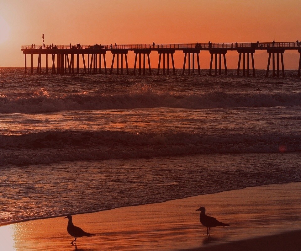 Морская терасса обои