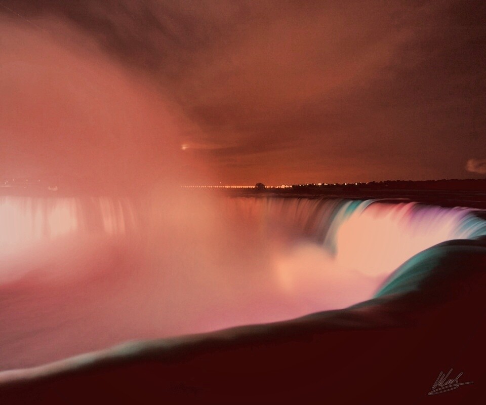 Ниагарский водопад обои