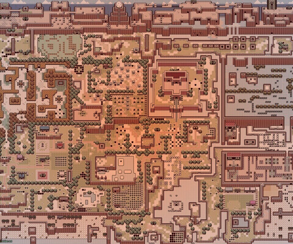 Пиксельный мир обои