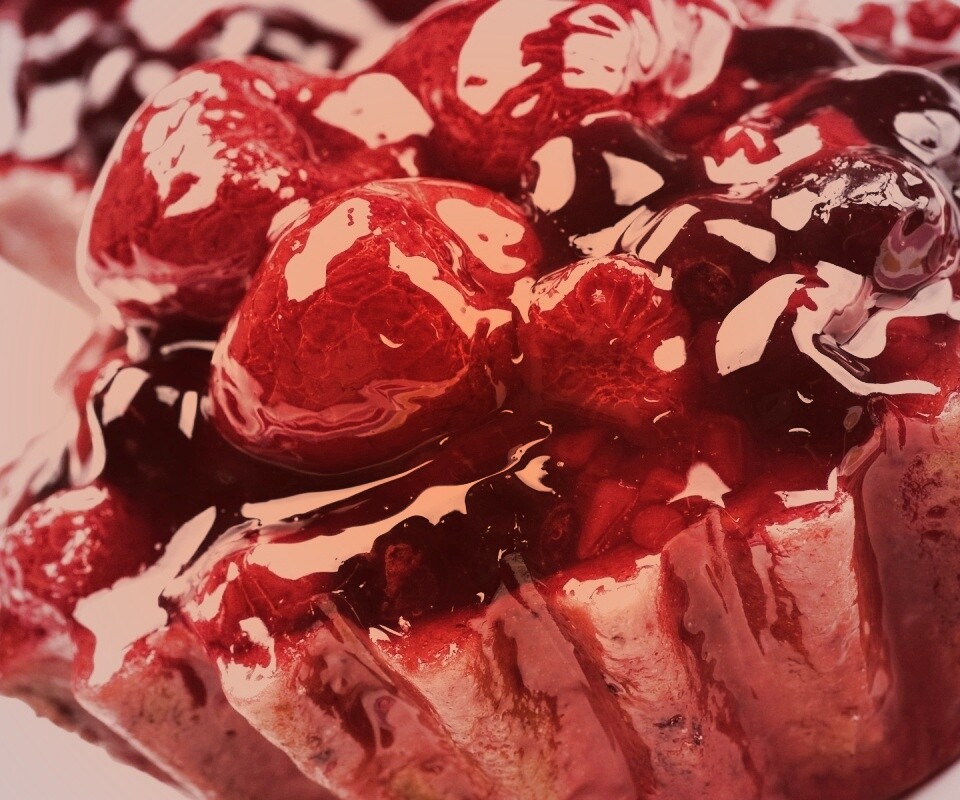 Восхитительная корзиночка с фруктами обои