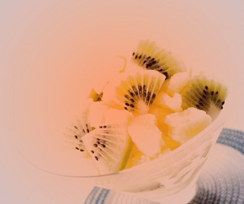 Мороженое с киви обои