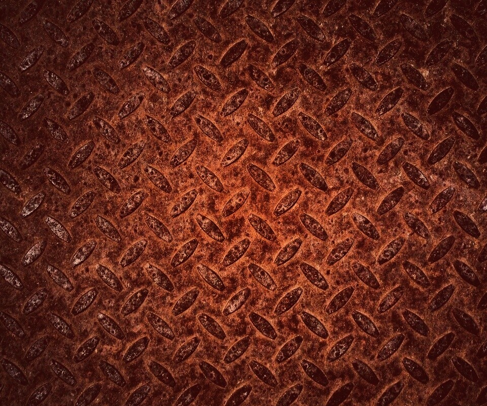 Ржавый перфорированный стальной лист обои