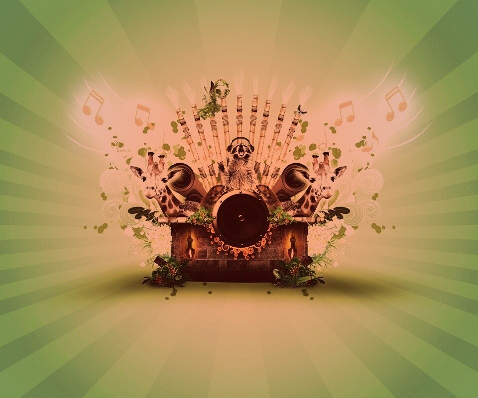 Музыка джунглей обои