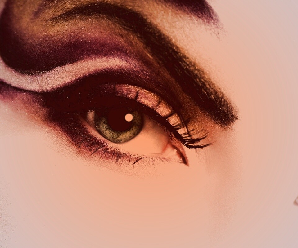 Красивый макияж для глаз обои