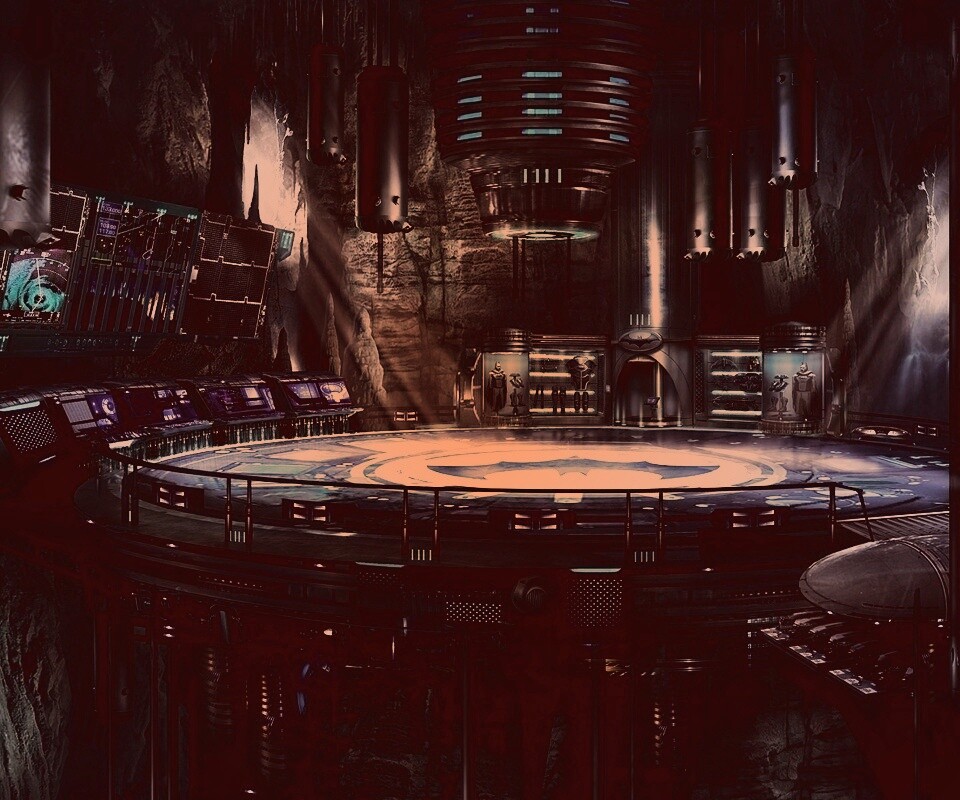 Убежище бэтмена обои