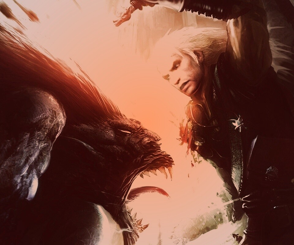 Эпизод из Ведьмака обои