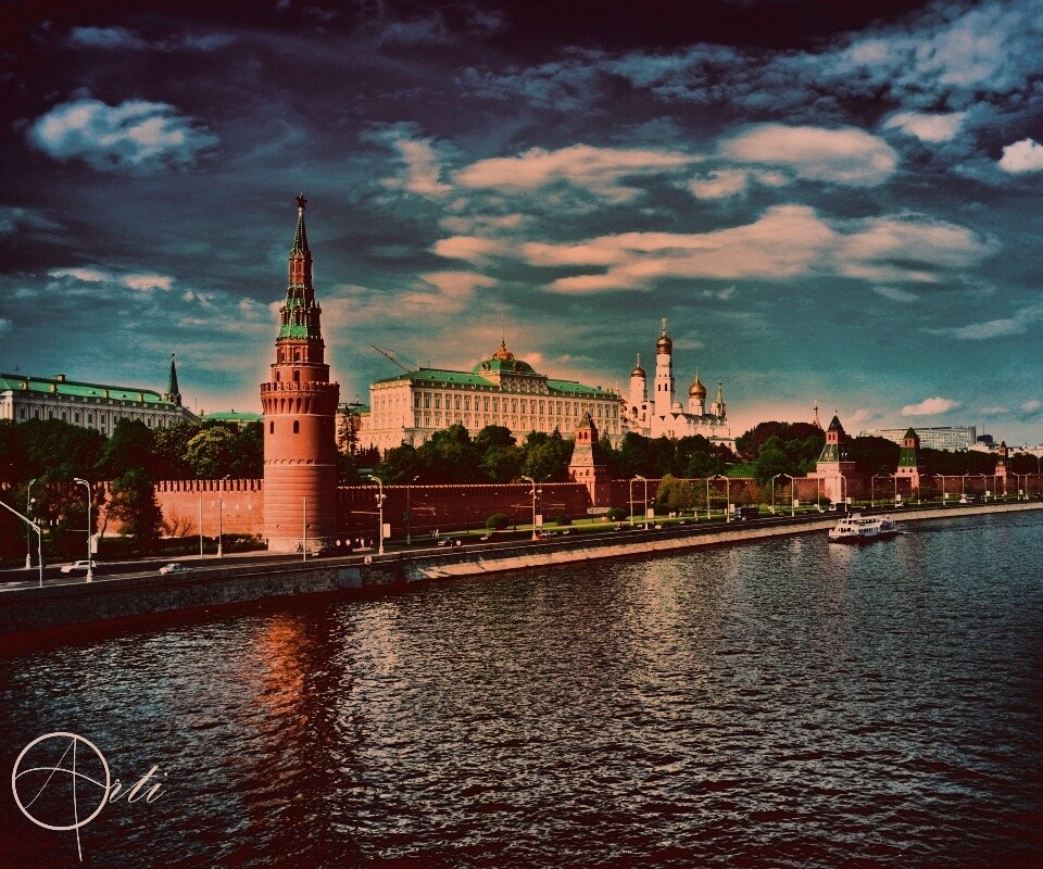 Московский кремль обои