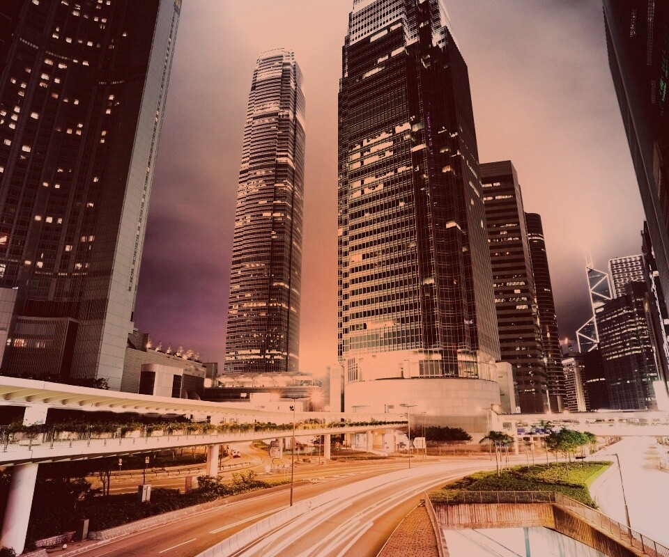 Жизнь в большом городе обои