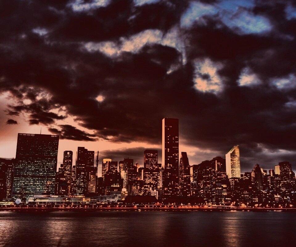 Красивый город обои