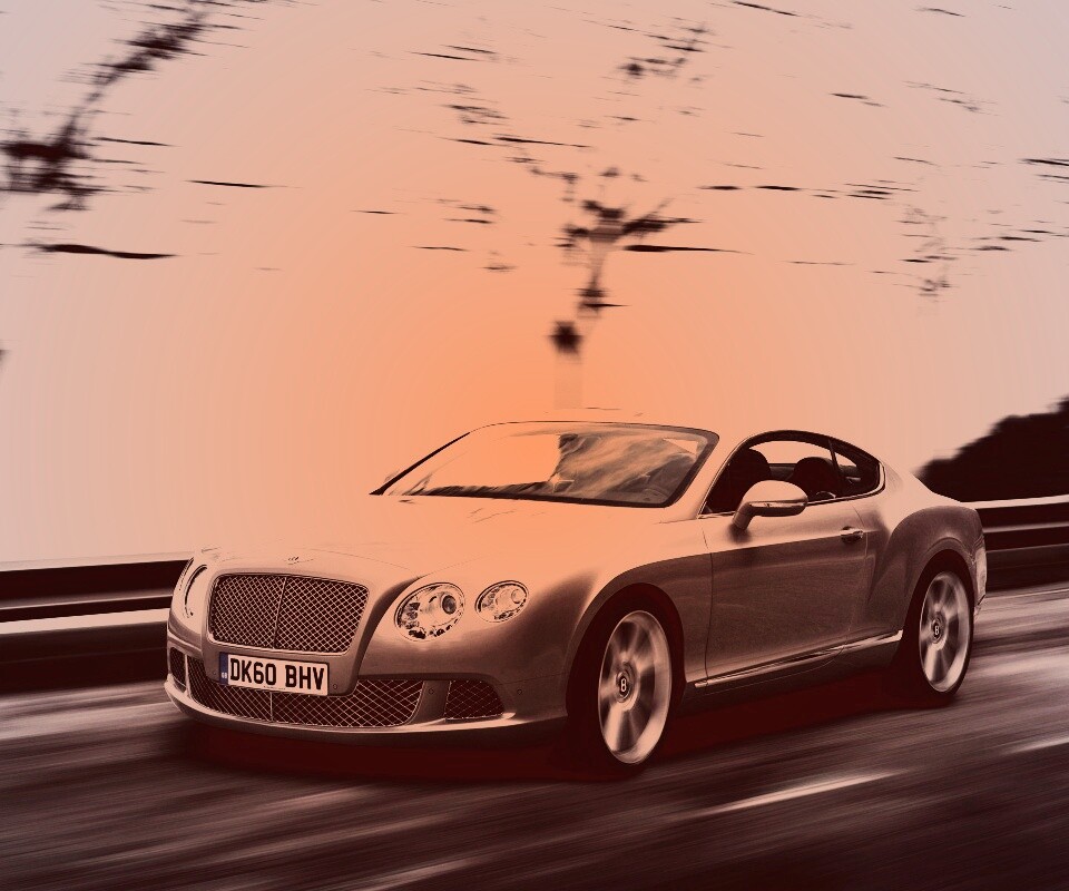 Bentley седан обои