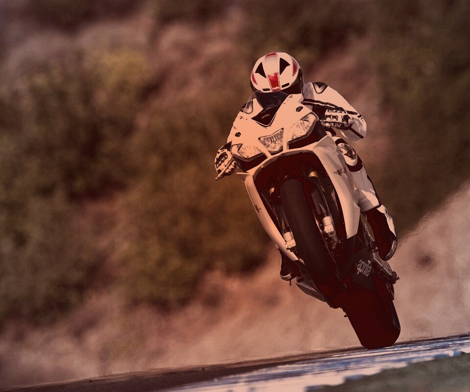 Спортбайк на козле обои