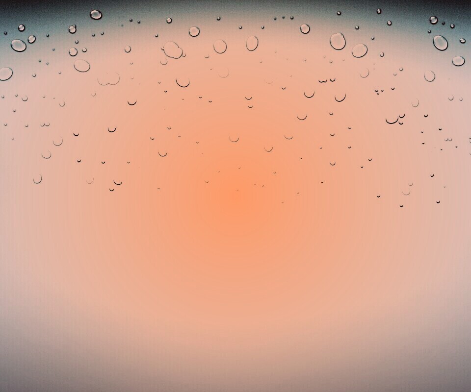 Капли воды на стекле обои