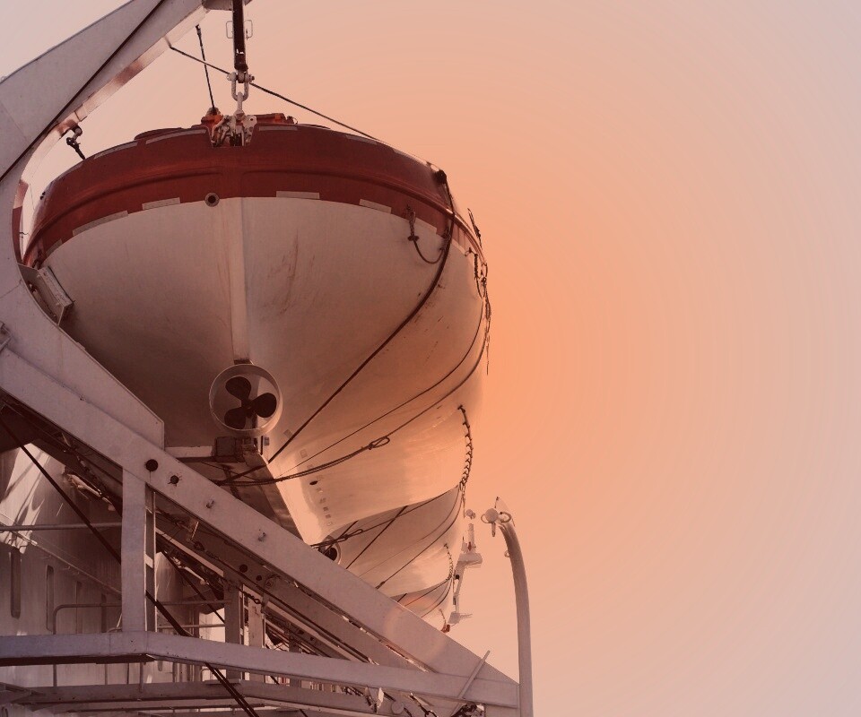 Шлюпка обои