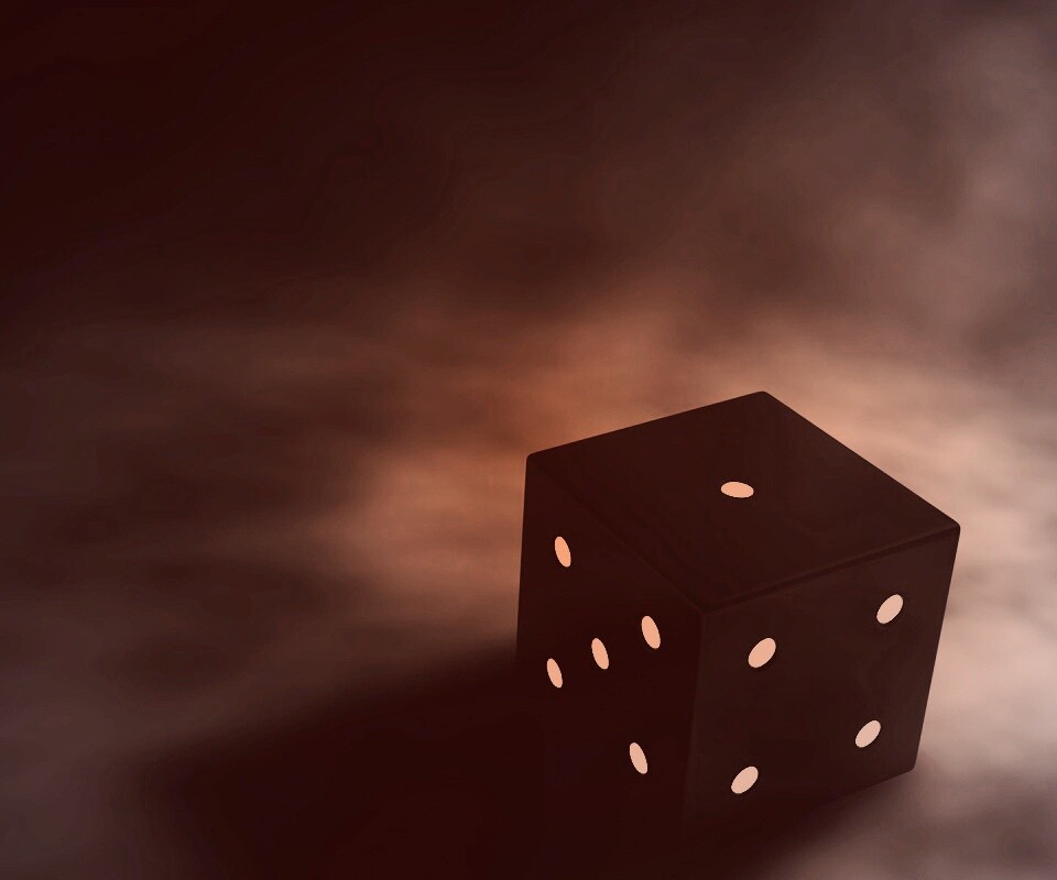 Игральная кость обои