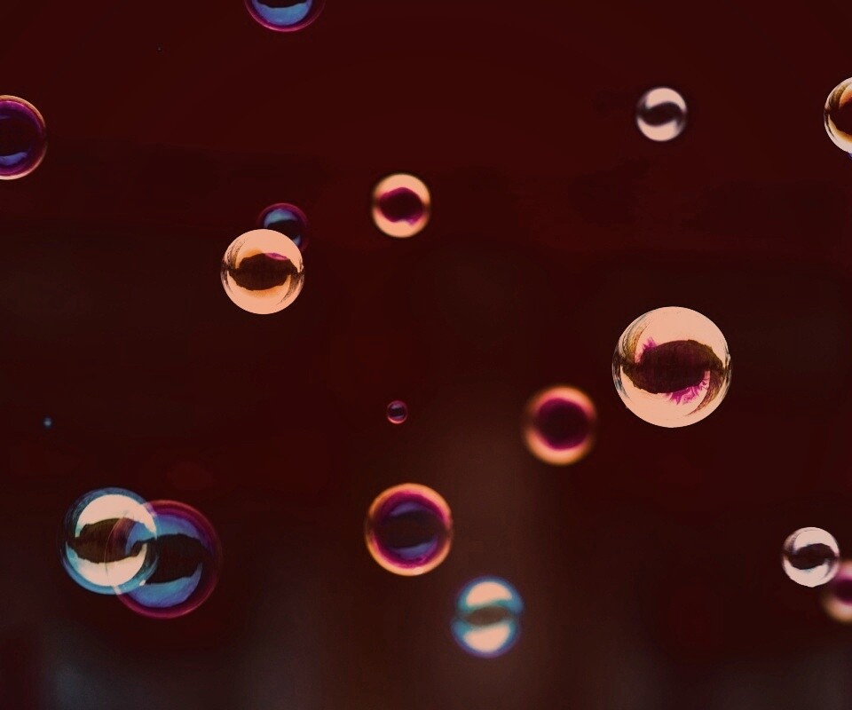 Мыльные пузыри обои
