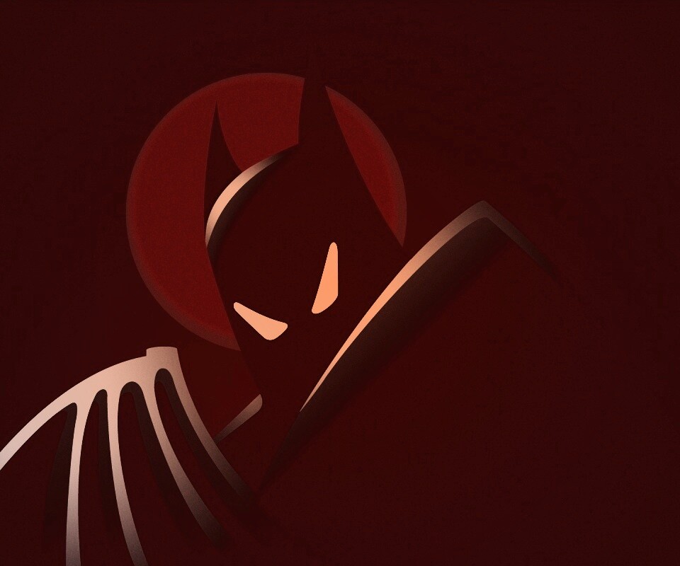 Заставка мультфильма о Бэтмене обои