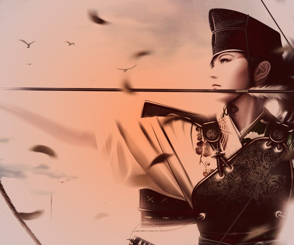 Лучница обои