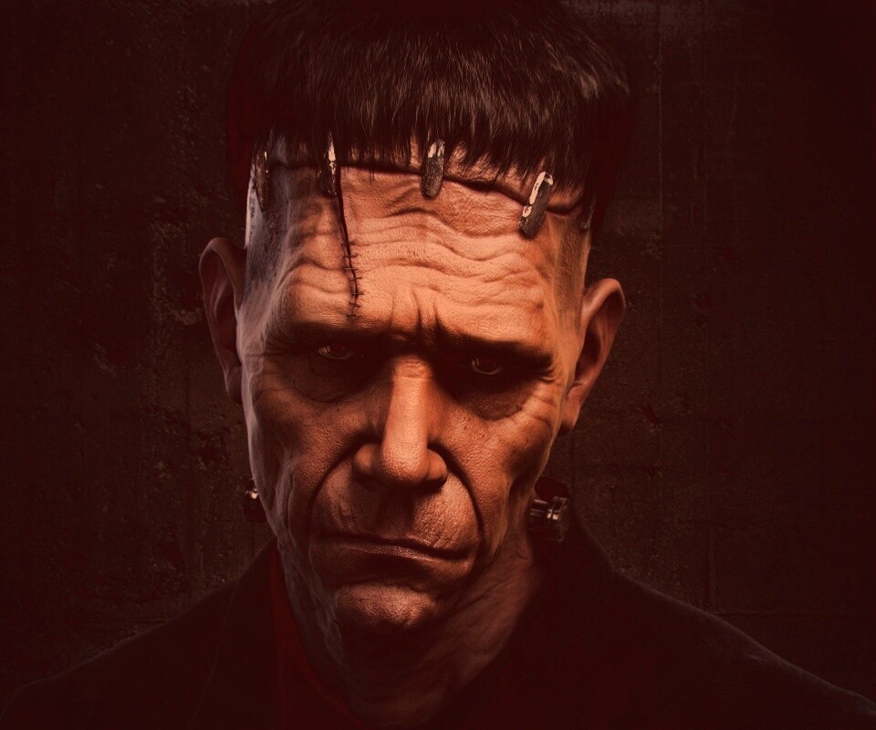 Чудовище Франкенштейна обои