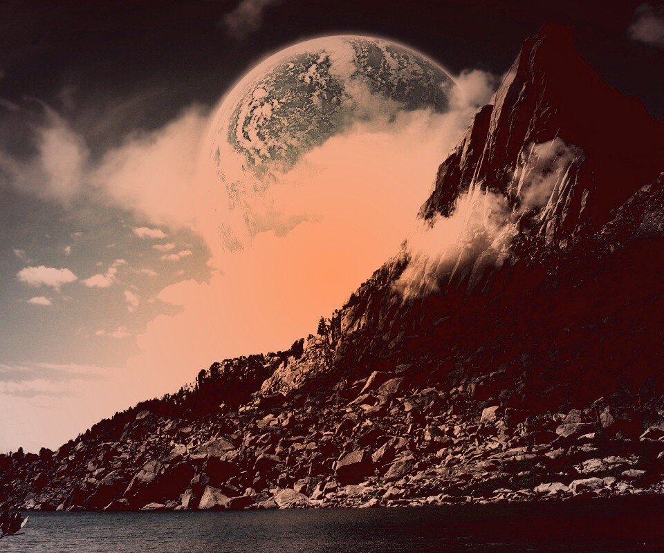 Далекие горы обои