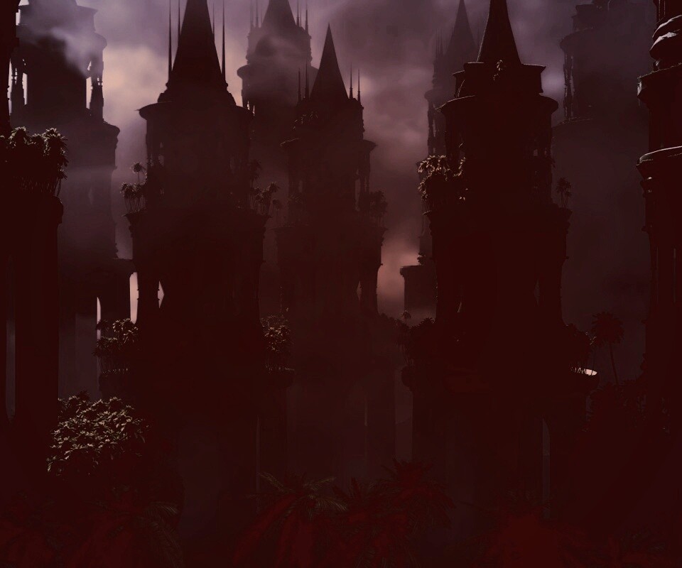 Заброшенные башни обои