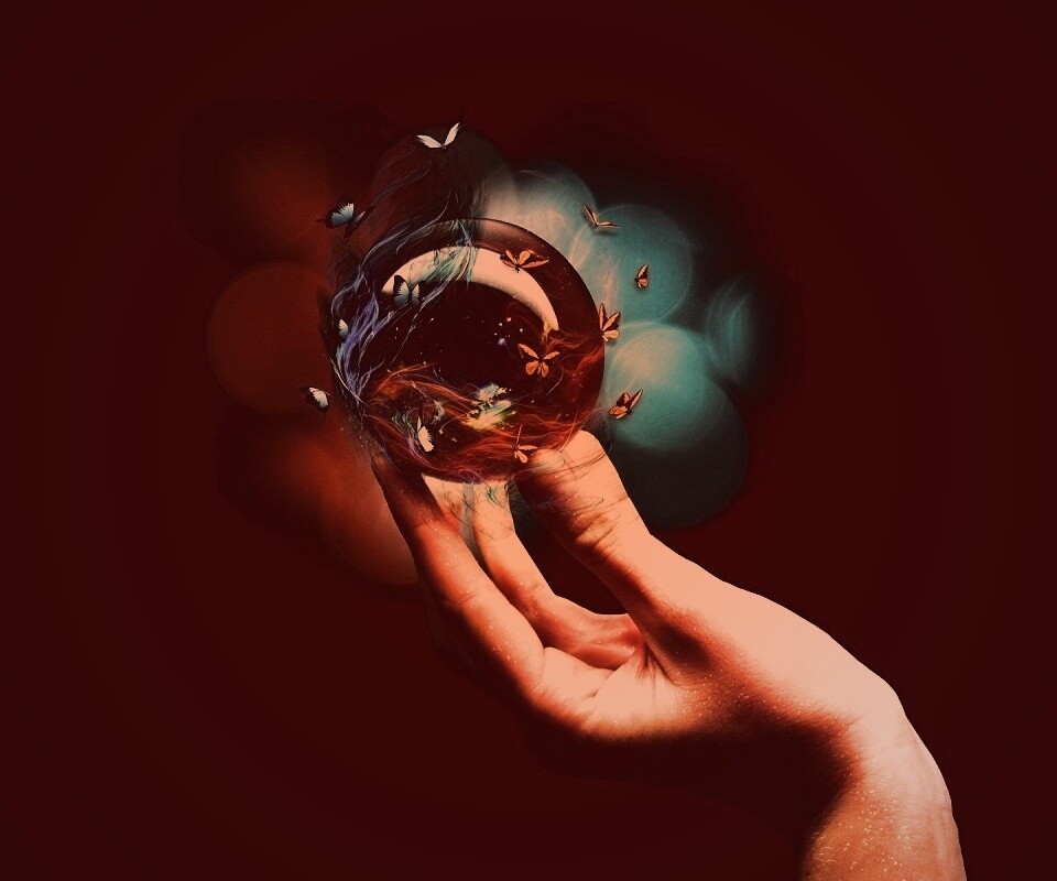 Волшебный шар обои