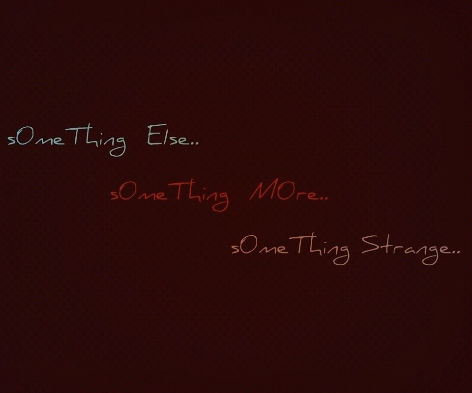 Some thing обои