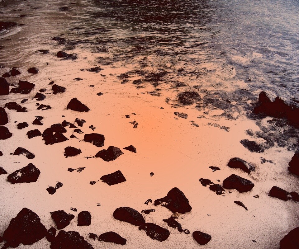 Каменистый берег обои