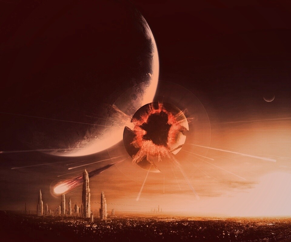 Катастрофа планетарного масштаба обои