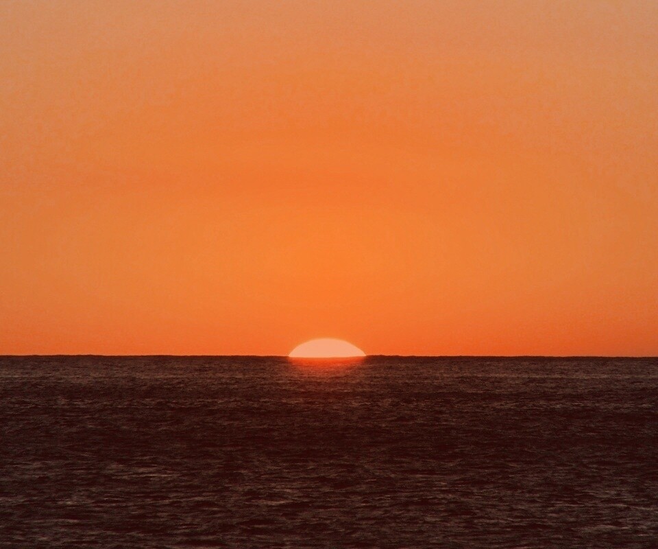 Идеальный закат обои