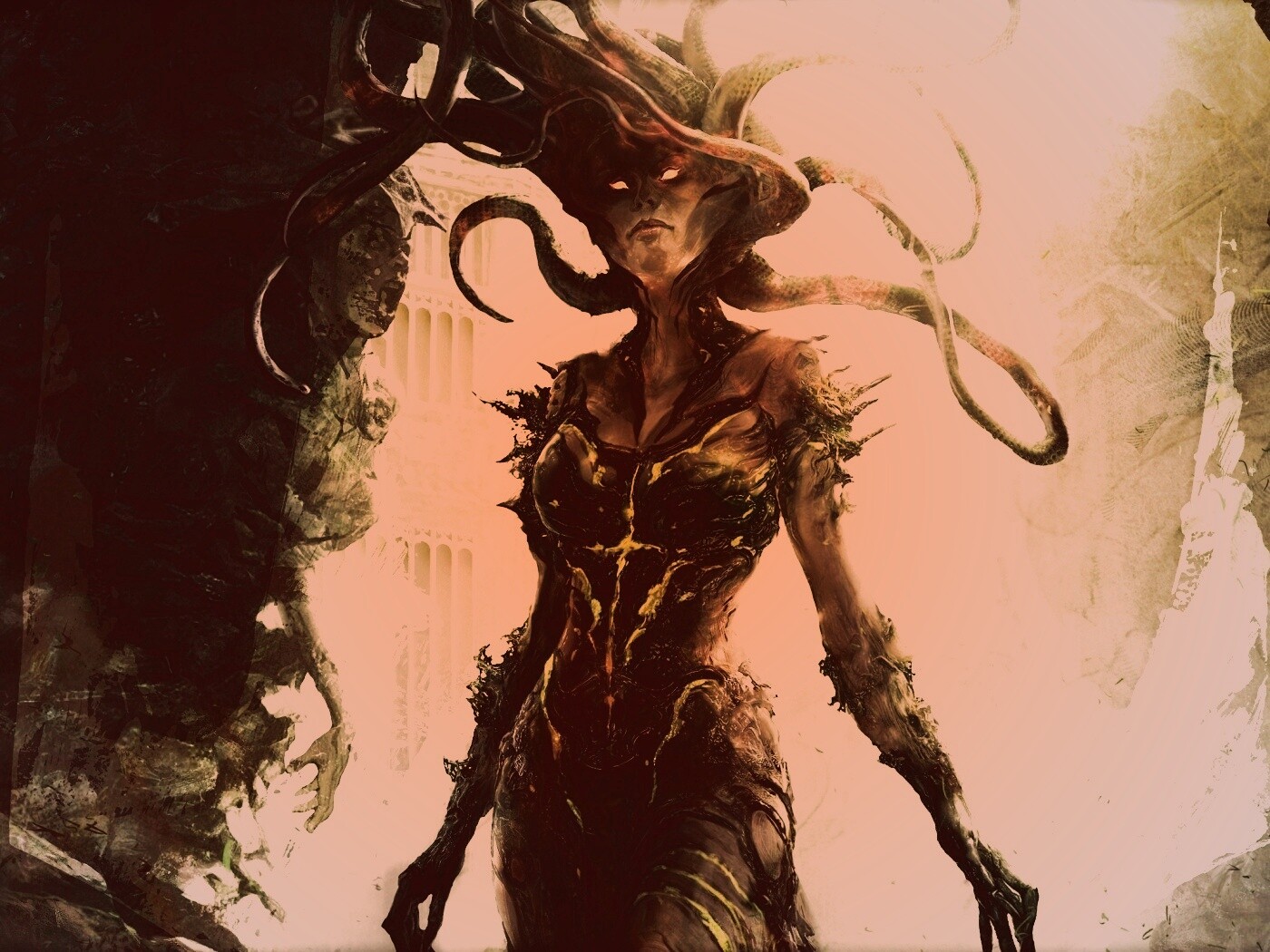 Горгона обои