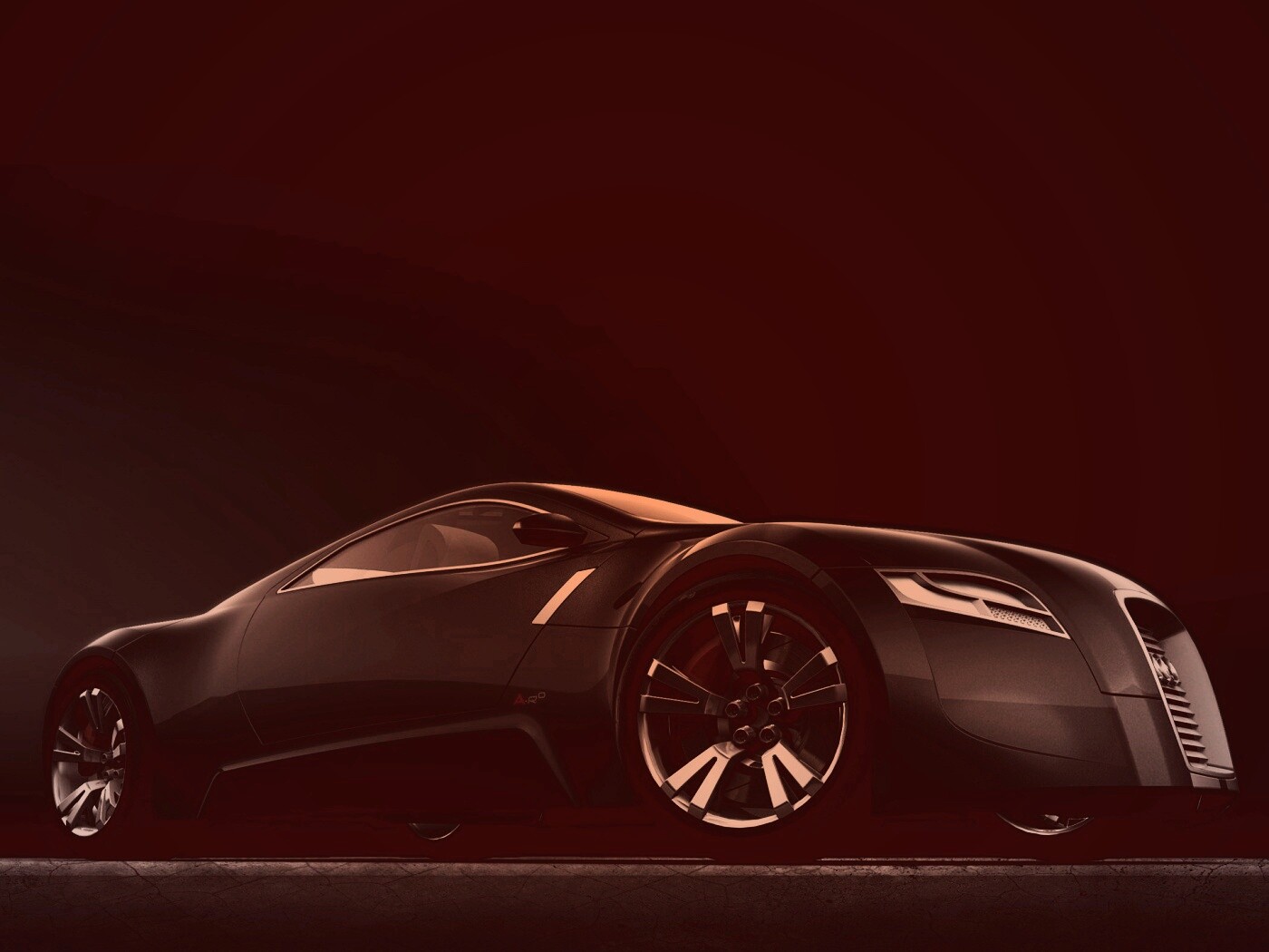 Концепт Audi R Zero обои